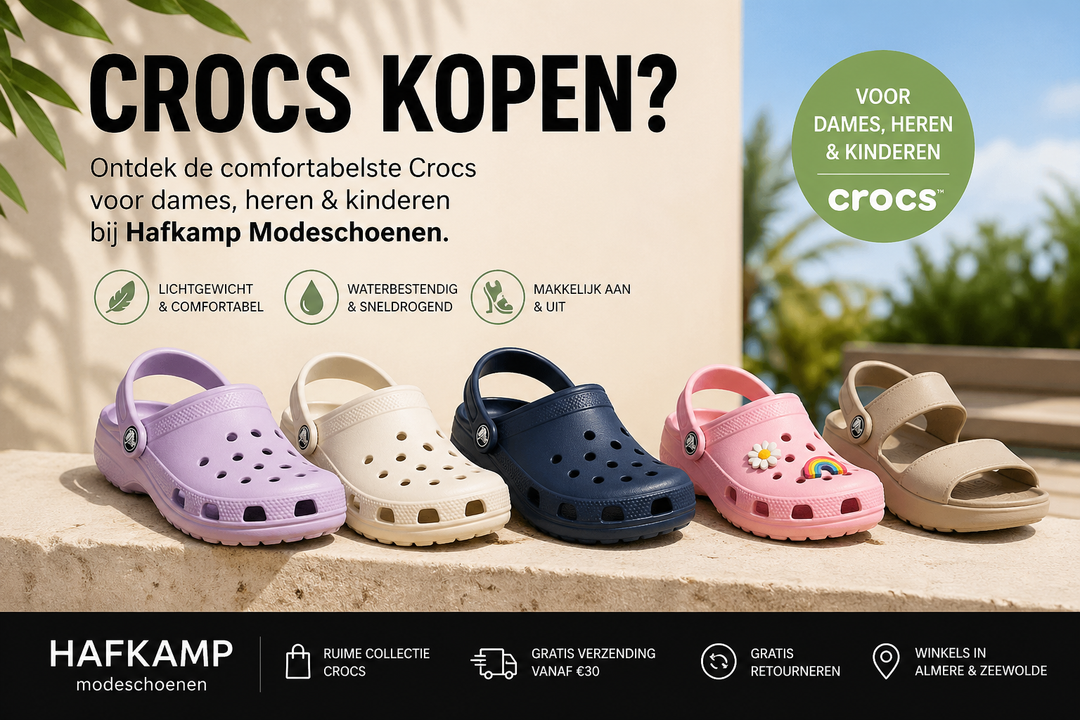 Crocs zijn dé must-have schoenen