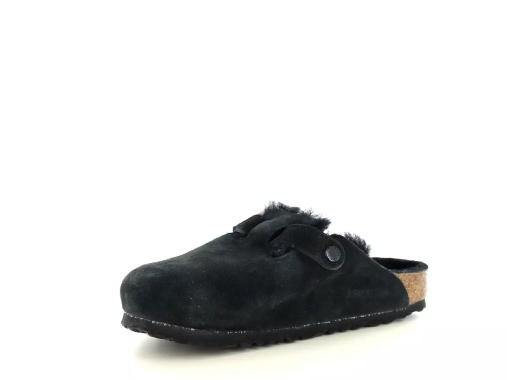 Birkenstock Birkenstock Boston Shearling suede wijdte Normaal